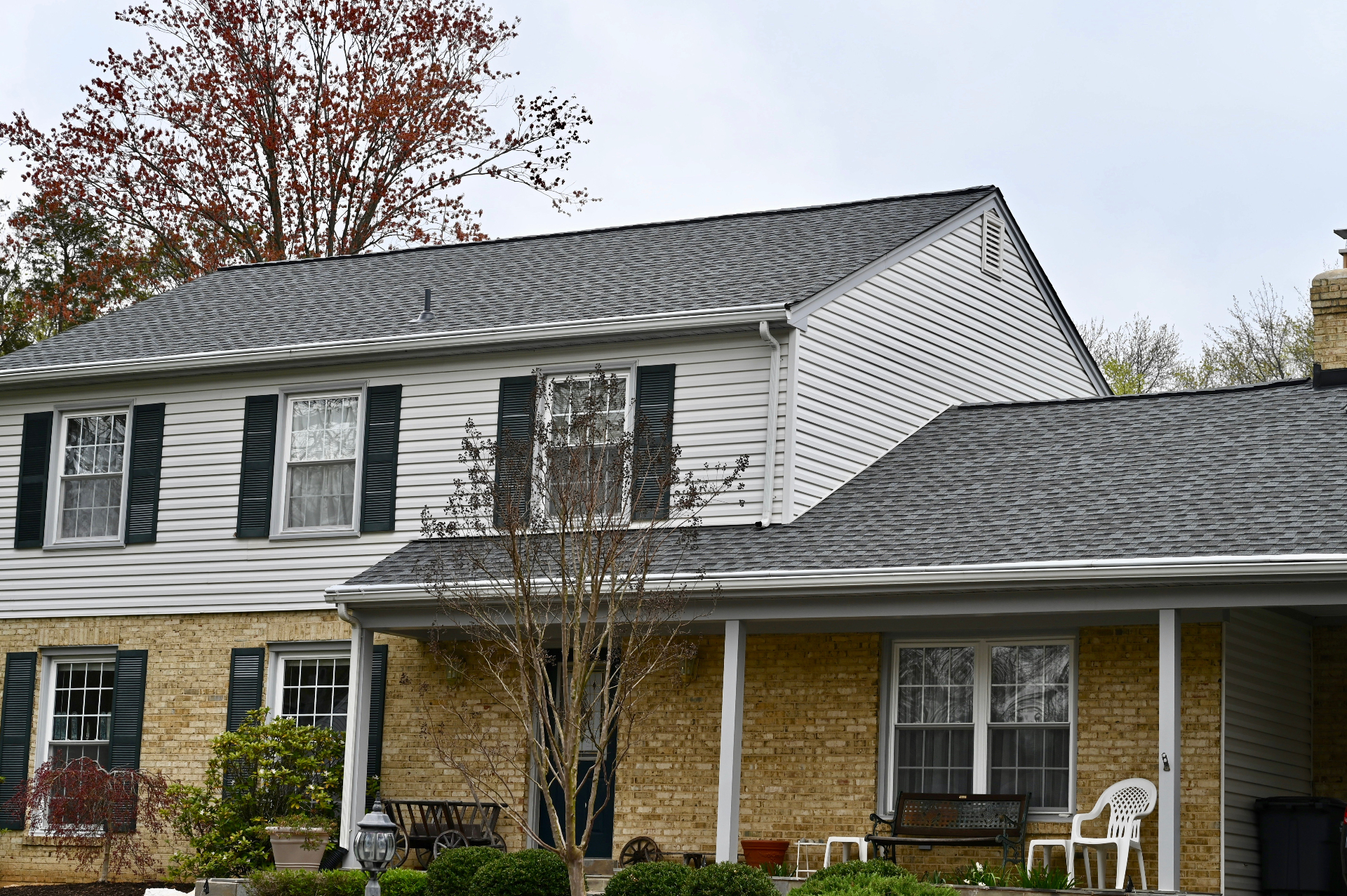 Recent Roof ER project in Reston, VA